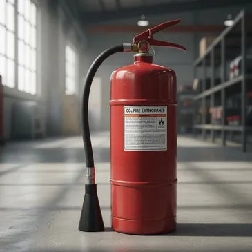 CO₂ extinguishers