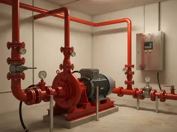 Electric fire pumps