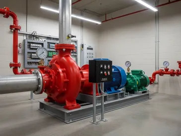 End suction pumps